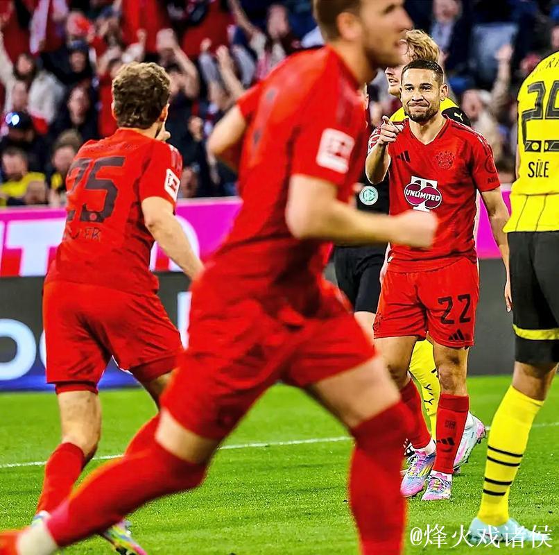 拜仁多特欧冠皆失意迎国家德比 数据示拜仁2-1